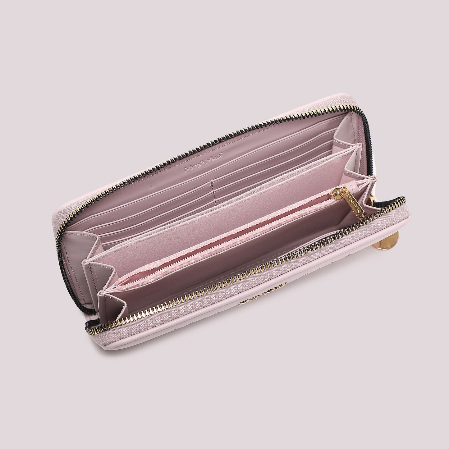 PORTAFOGLIO GRANDE CON MOTIVO TRAFORATO