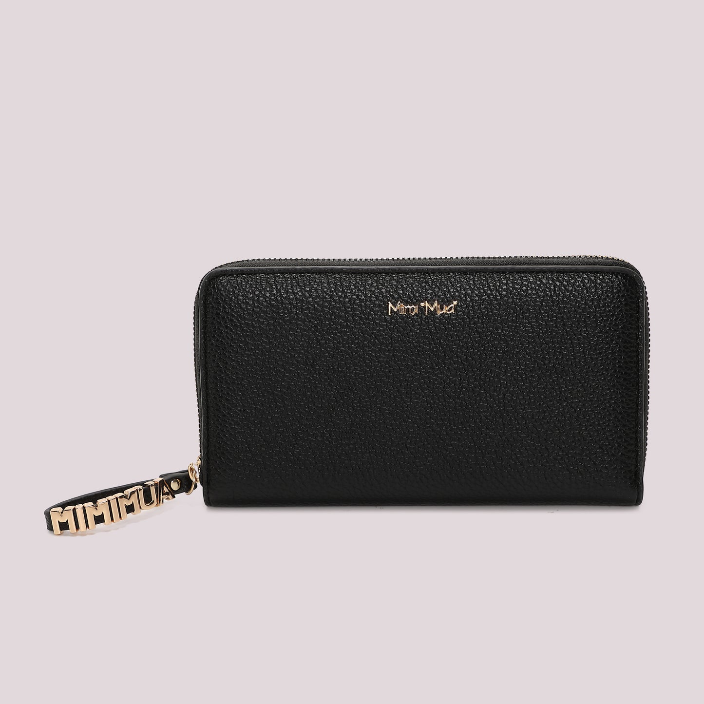 PORTAFOGLIO GRANDE BASIC CON TIRA ZIP LOGATO