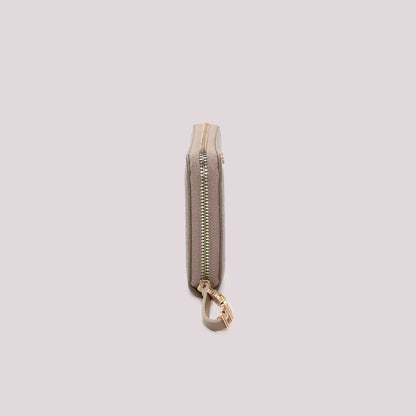 PORTAFOGLIO GRANDE BASIC CON TIRA ZIP LOGATO