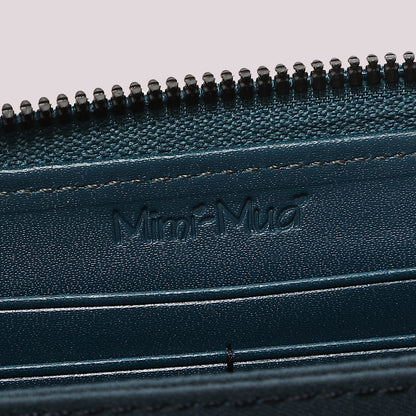 PORTAFOGLIO GRANDE BASIC CON TIRA ZIP LOGATO