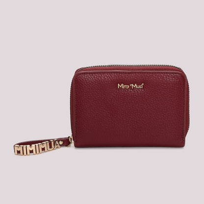 PORTAFOGLIO MEDIO BASIC CON TIRA ZIP LOGATO