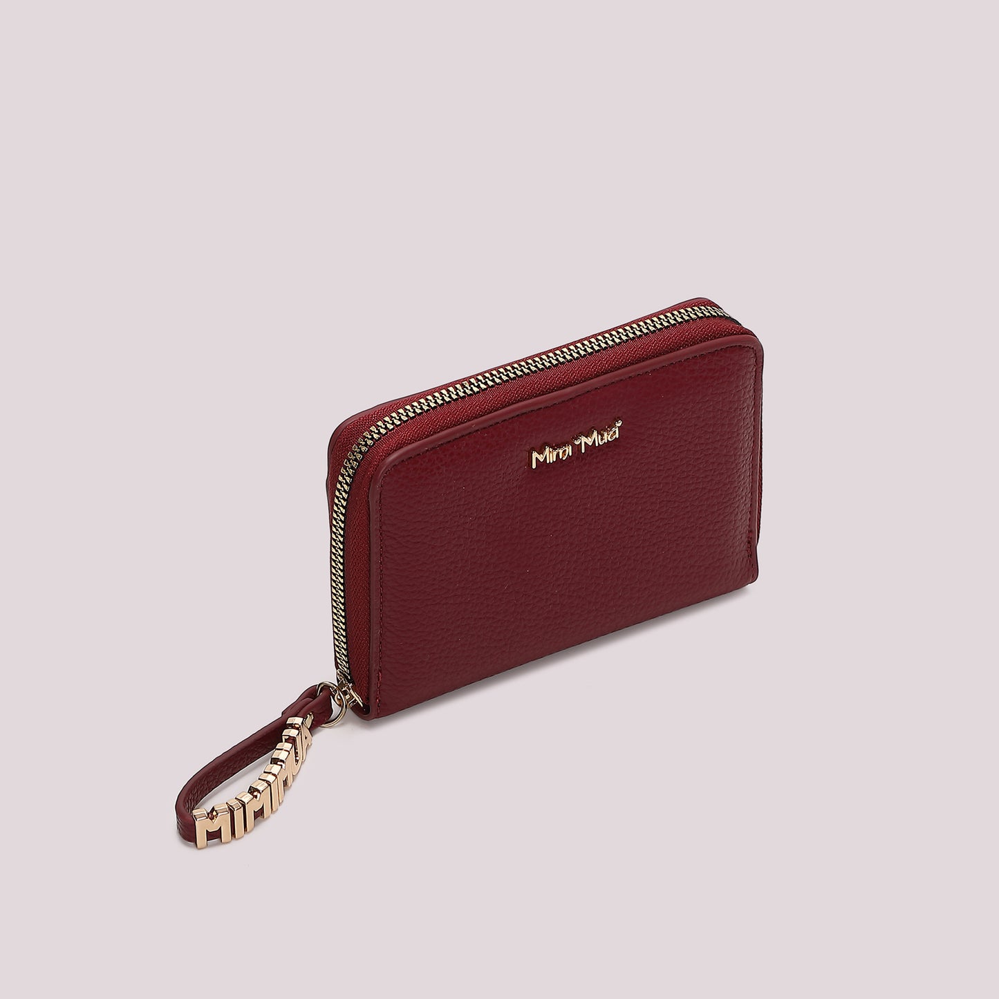 PORTAFOGLIO MEDIO BASIC CON TIRA ZIP LOGATO