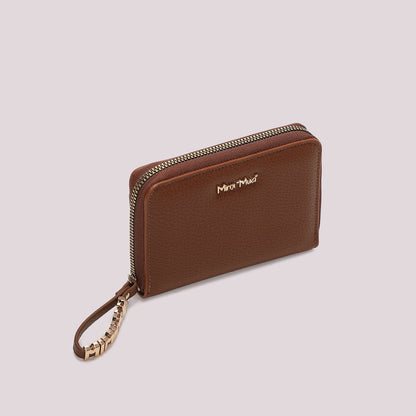 PORTAFOGLIO MEDIO BASIC CON TIRA ZIP LOGATO