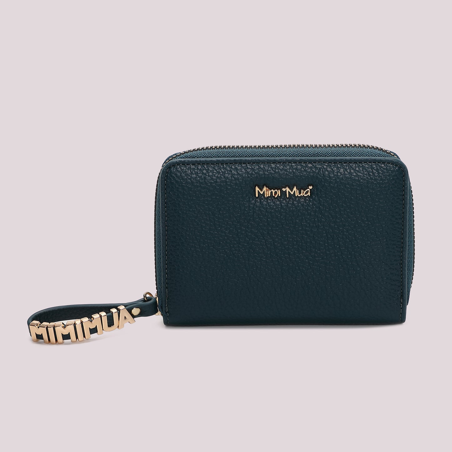 PORTAFOGLIO MEDIO BASIC CON TIRA ZIP LOGATO