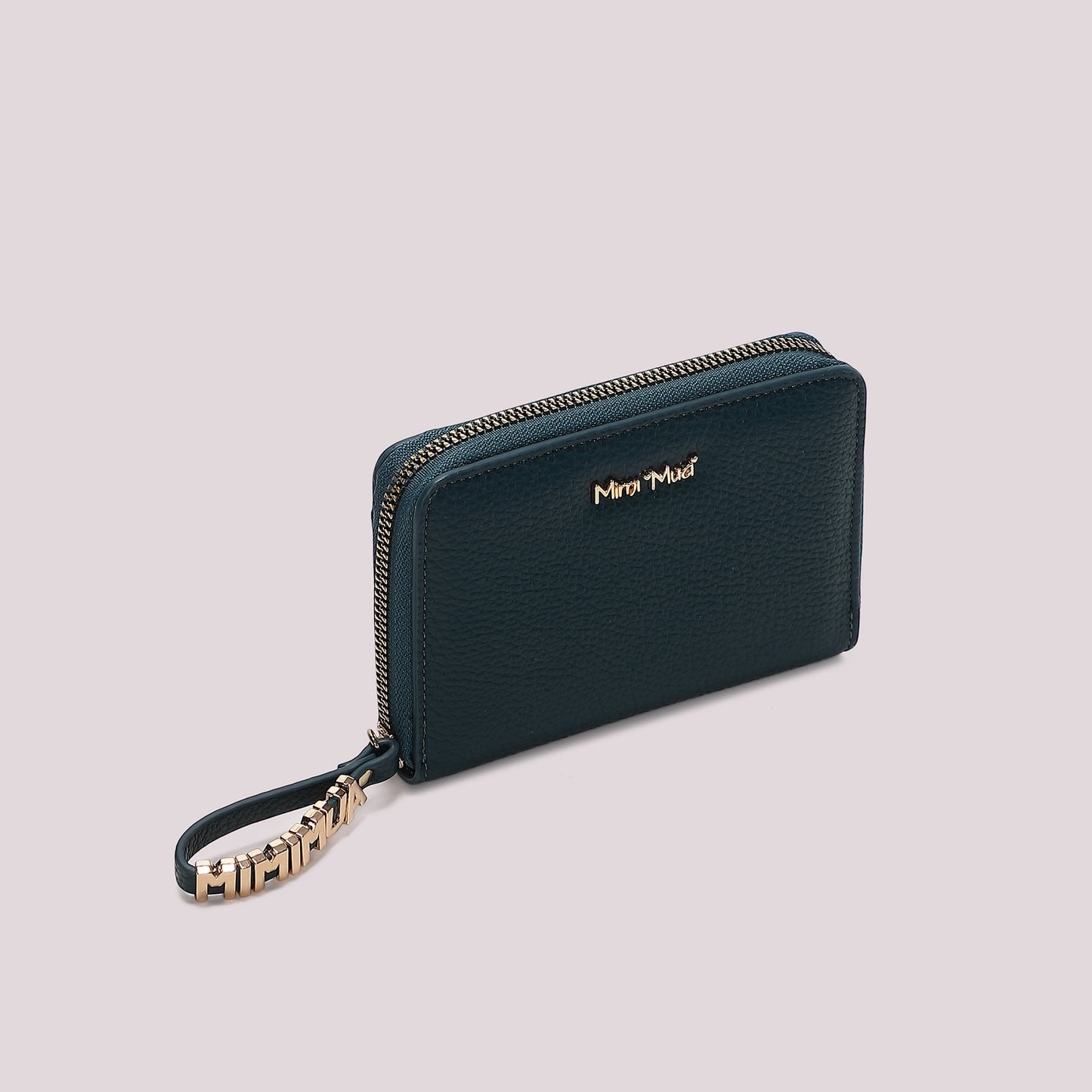 PORTAFOGLIO MEDIO BASIC CON TIRA ZIP LOGATO