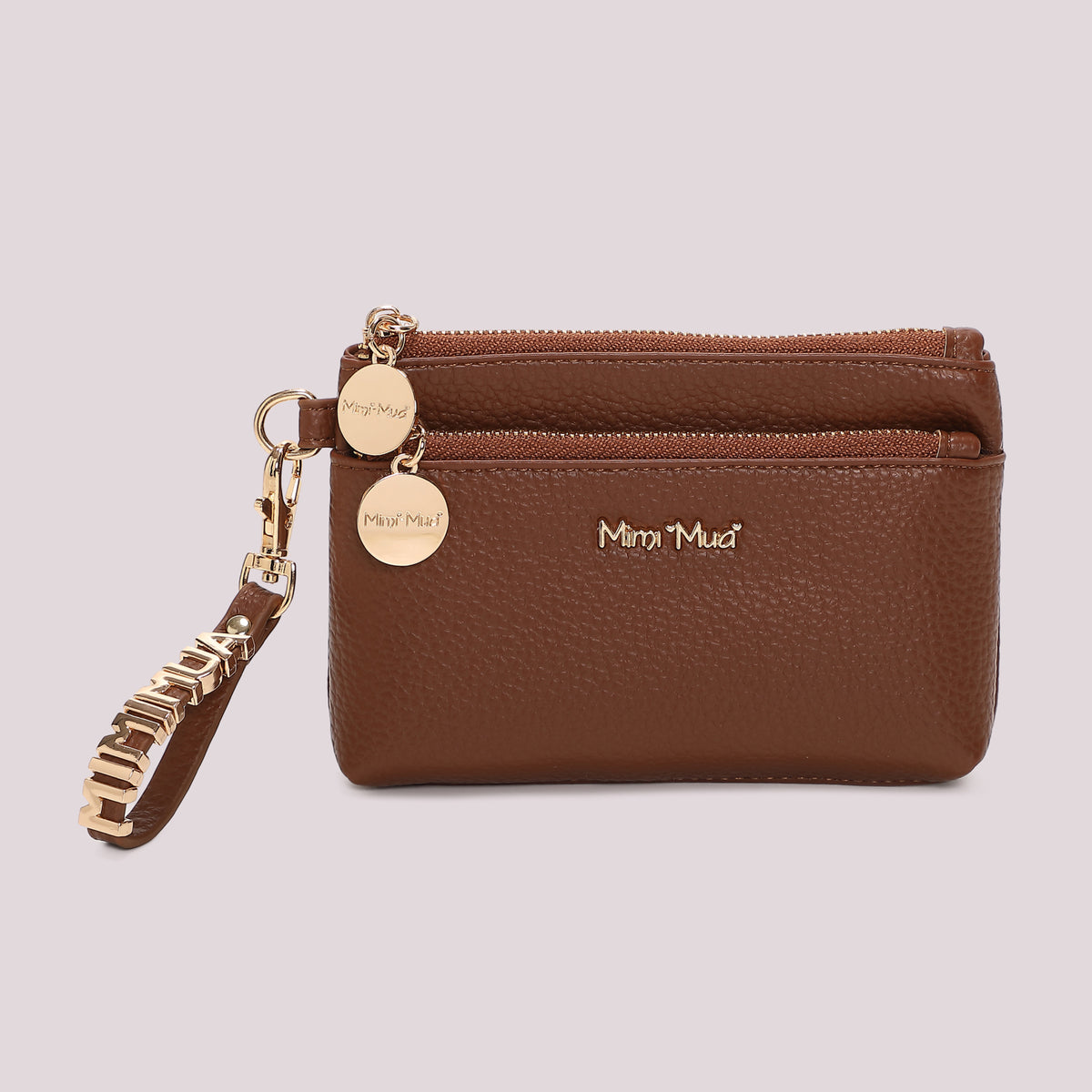 PORTAFOGLIO PICCOLO BASIC CON TIRA ZIP LOGATO