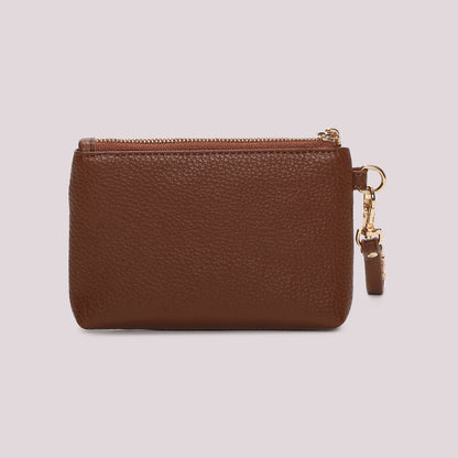 PORTAFOGLIO PICCOLO BASIC CON TIRA ZIP LOGATO