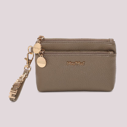 PORTAFOGLIO PICCOLO BASIC CON TIRA ZIP LOGATO