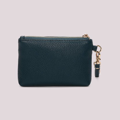 PORTAFOGLIO PICCOLO BASIC CON TIRA ZIP LOGATO