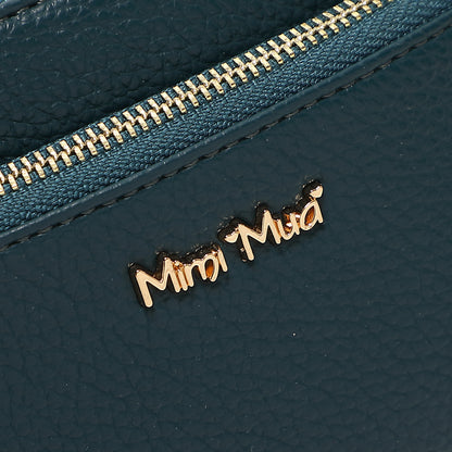 PORTAFOGLIO PICCOLO BASIC CON TIRA ZIP LOGATO