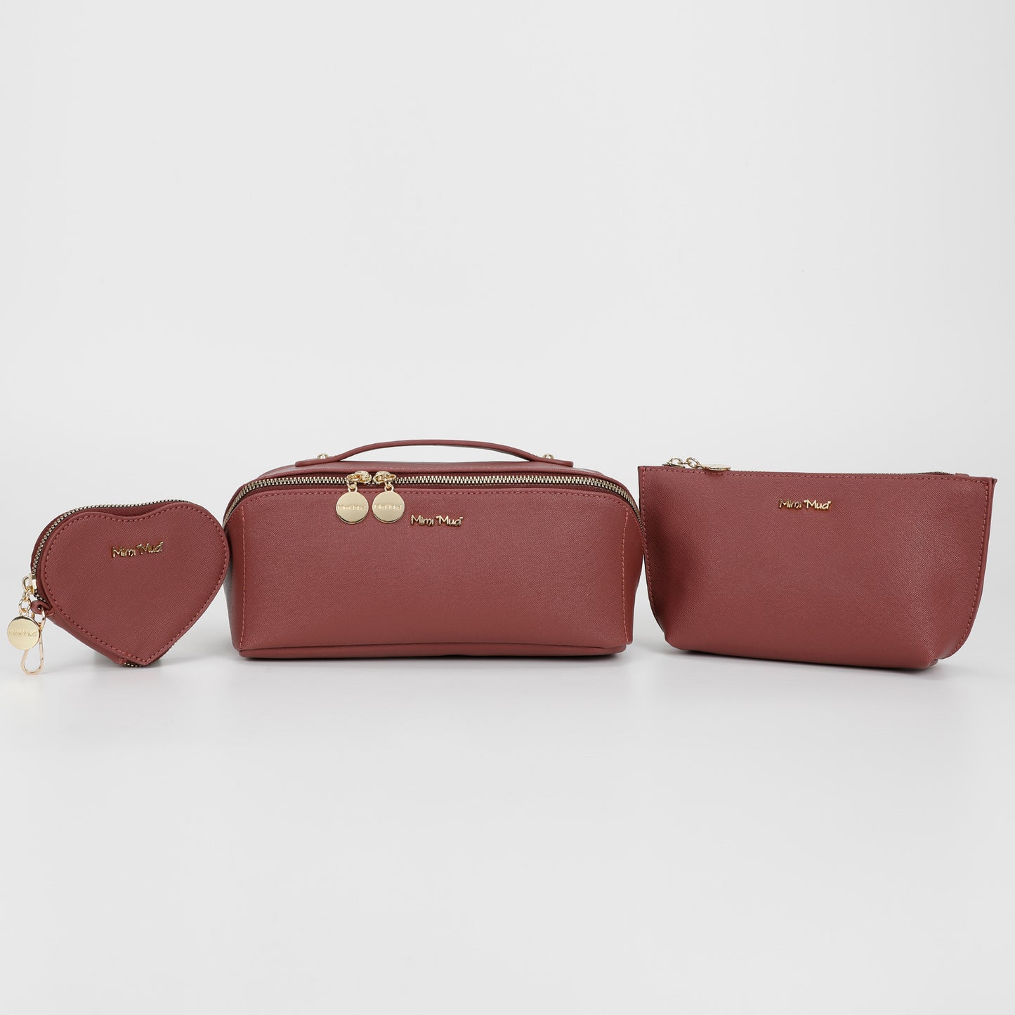 BEAUTY CASE SET DA 3 TINTA UNITA