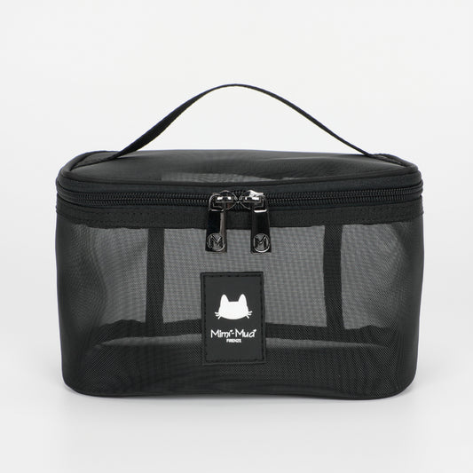 BEAUTY CASE CON PATTA IN RETE