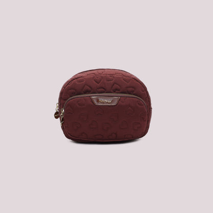 BEAUTY CASE TRAPUNTATA A CUORI