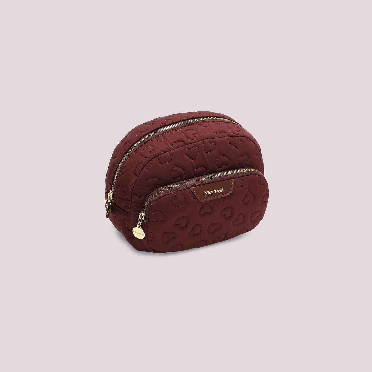 BEAUTY CASE TRAPUNTATA A CUORI