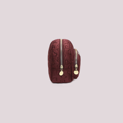 BEAUTY CASE TRAPUNTATA A CUORI