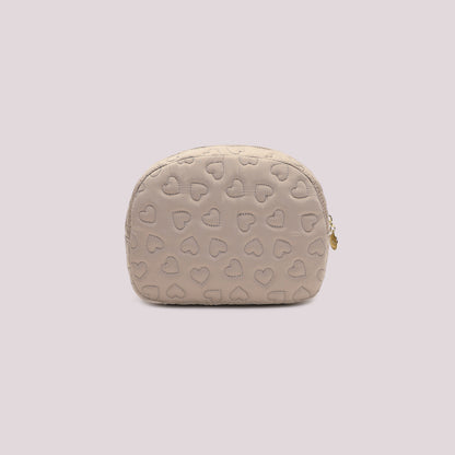 BEAUTY CASE TRAPUNTATA A CUORI