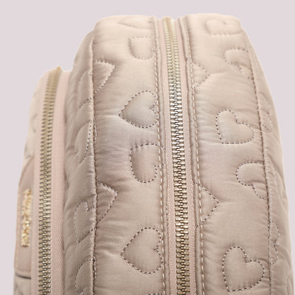 BEAUTY CASE TRAPUNTATA A CUORI
