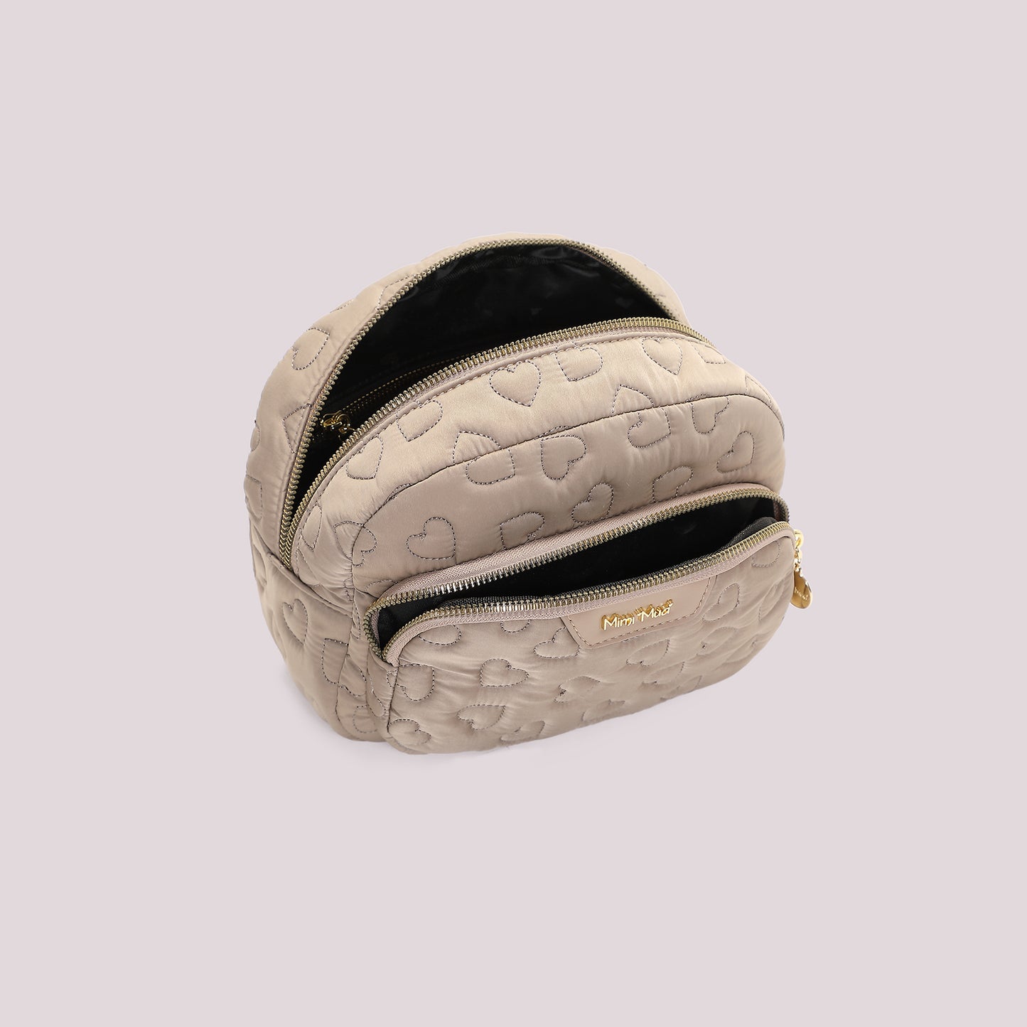BEAUTY CASE TRAPUNTATA A CUORI