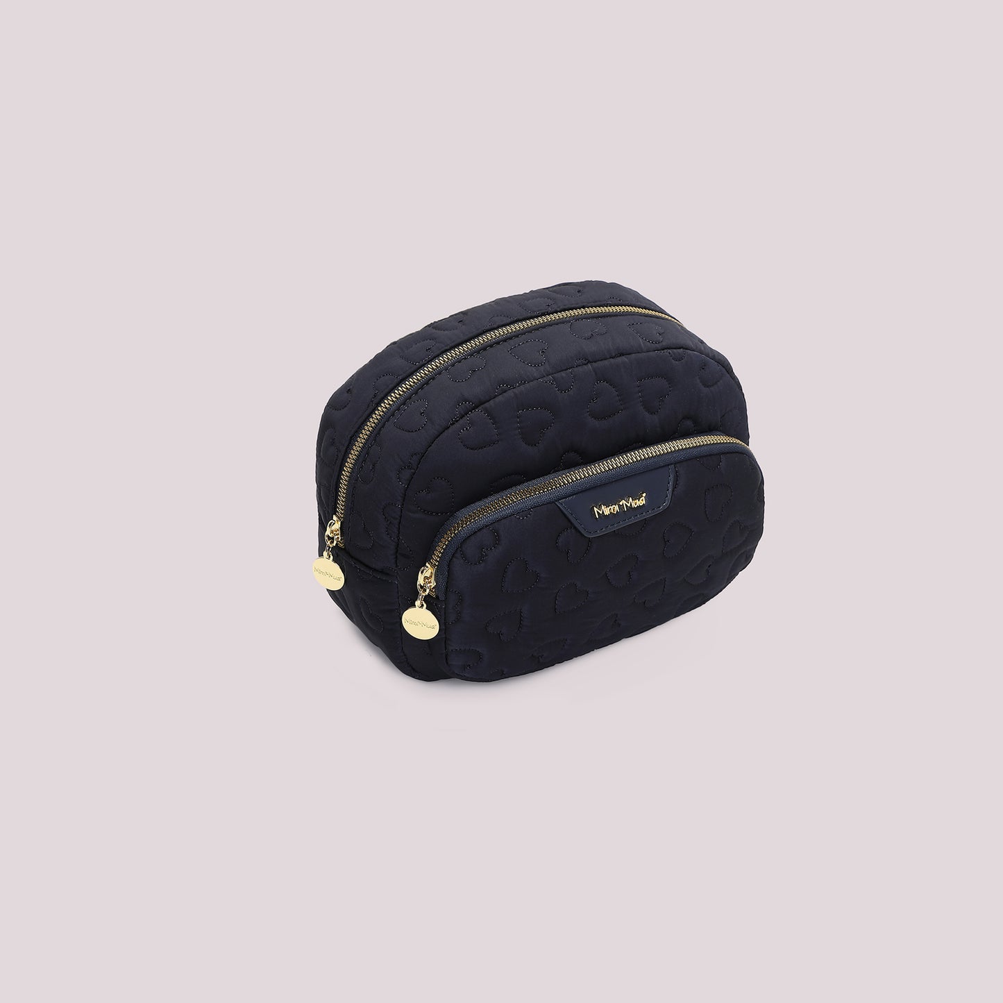 BEAUTY CASE TRAPUNTATA A CUORI