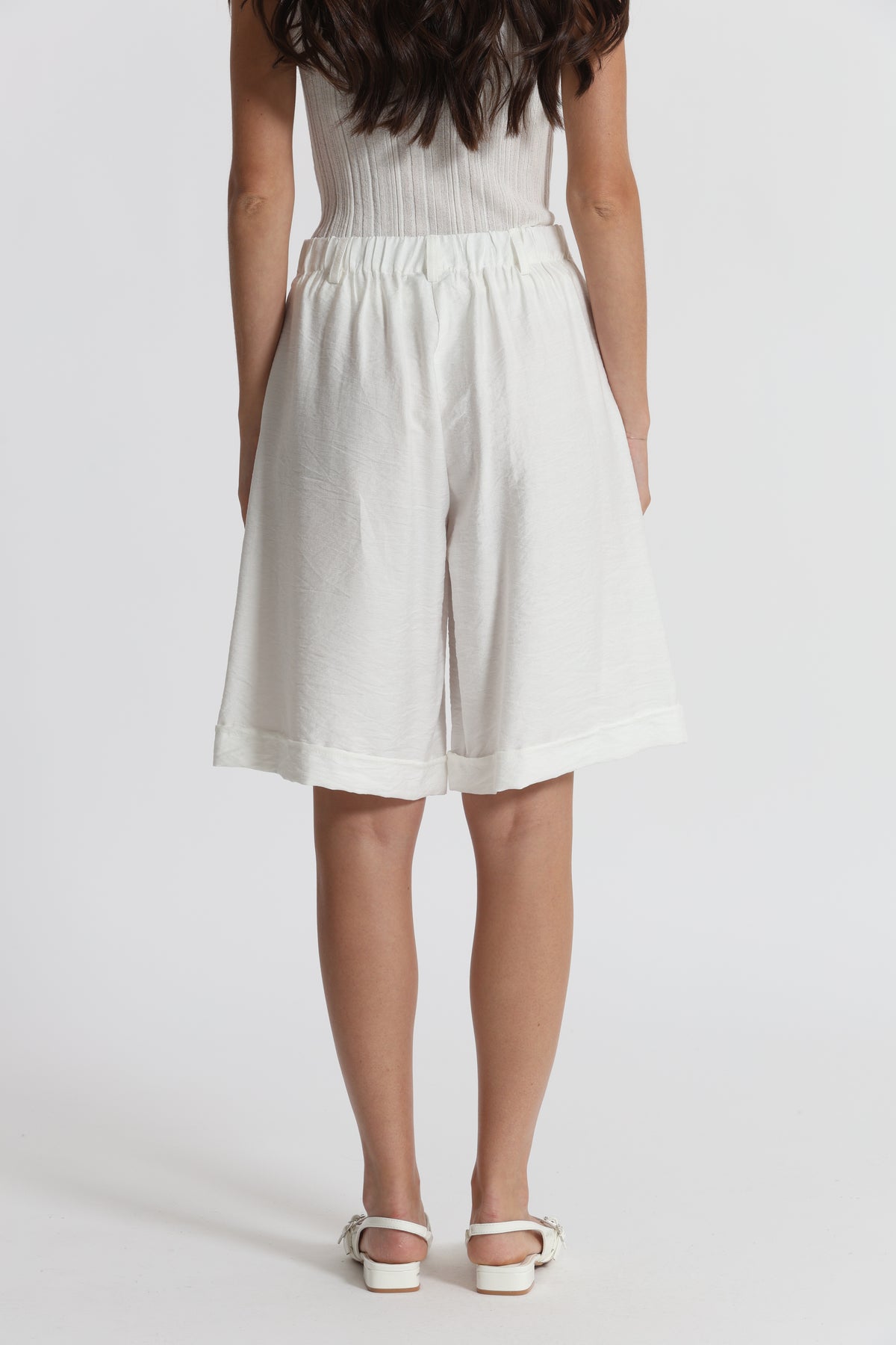 PANTALONE BERMUDA BASIC VISCOSA NYLON