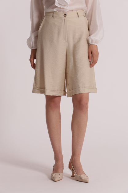 PANTALONE BERMUDA BASIC VISCOSA NYLON