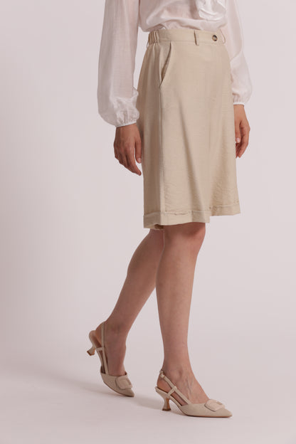 PANTALONE BERMUDA BASIC VISCOSA NYLON
