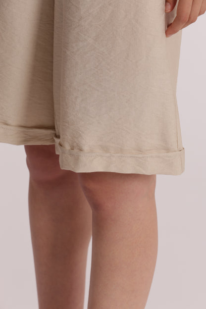 PANTALONE BERMUDA BASIC VISCOSA NYLON