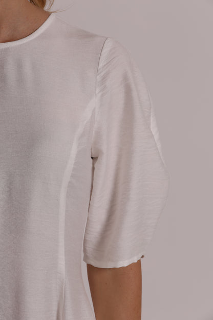 ABITO MIDI MEZZE MANICHE VISCOSA NYLON