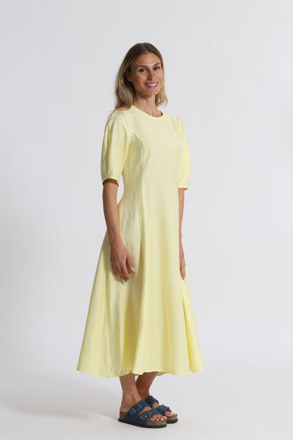 ABITO MIDI MEZZE MANICHE VISCOSA NYLON