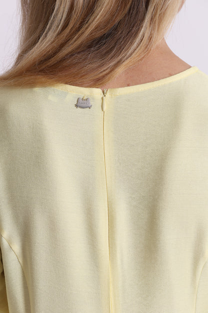 ABITO MIDI MEZZE MANICHE VISCOSA NYLON