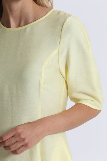 ABITO MIDI MEZZE MANICHE VISCOSA NYLON