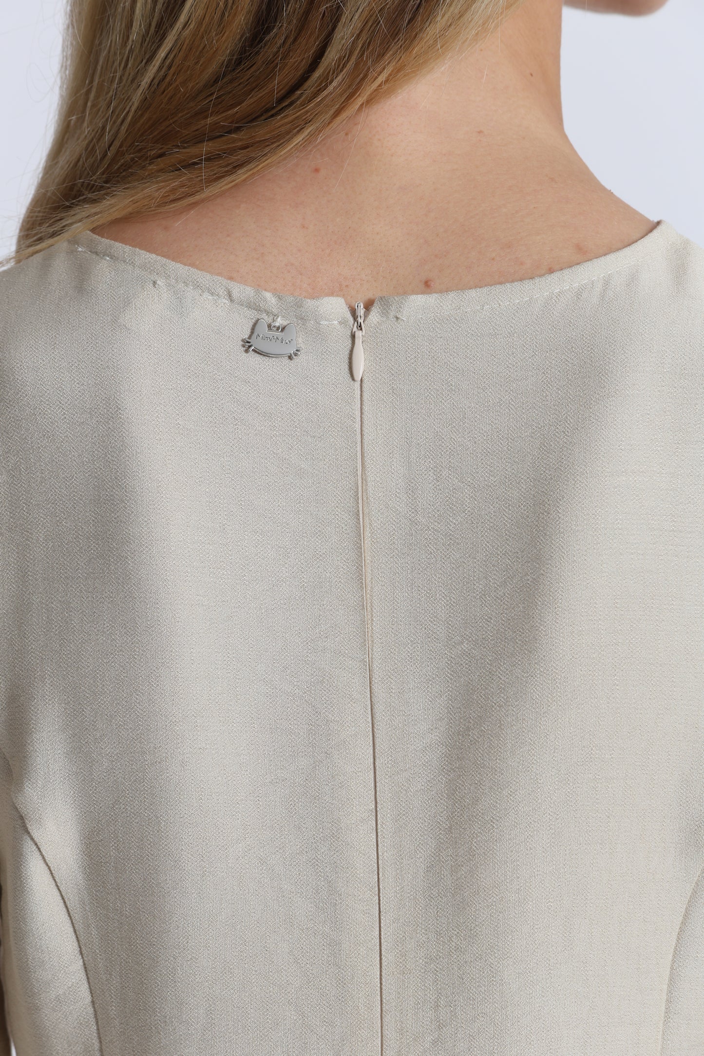 ABITO MIDI MEZZE MANICHE VISCOSA NYLON