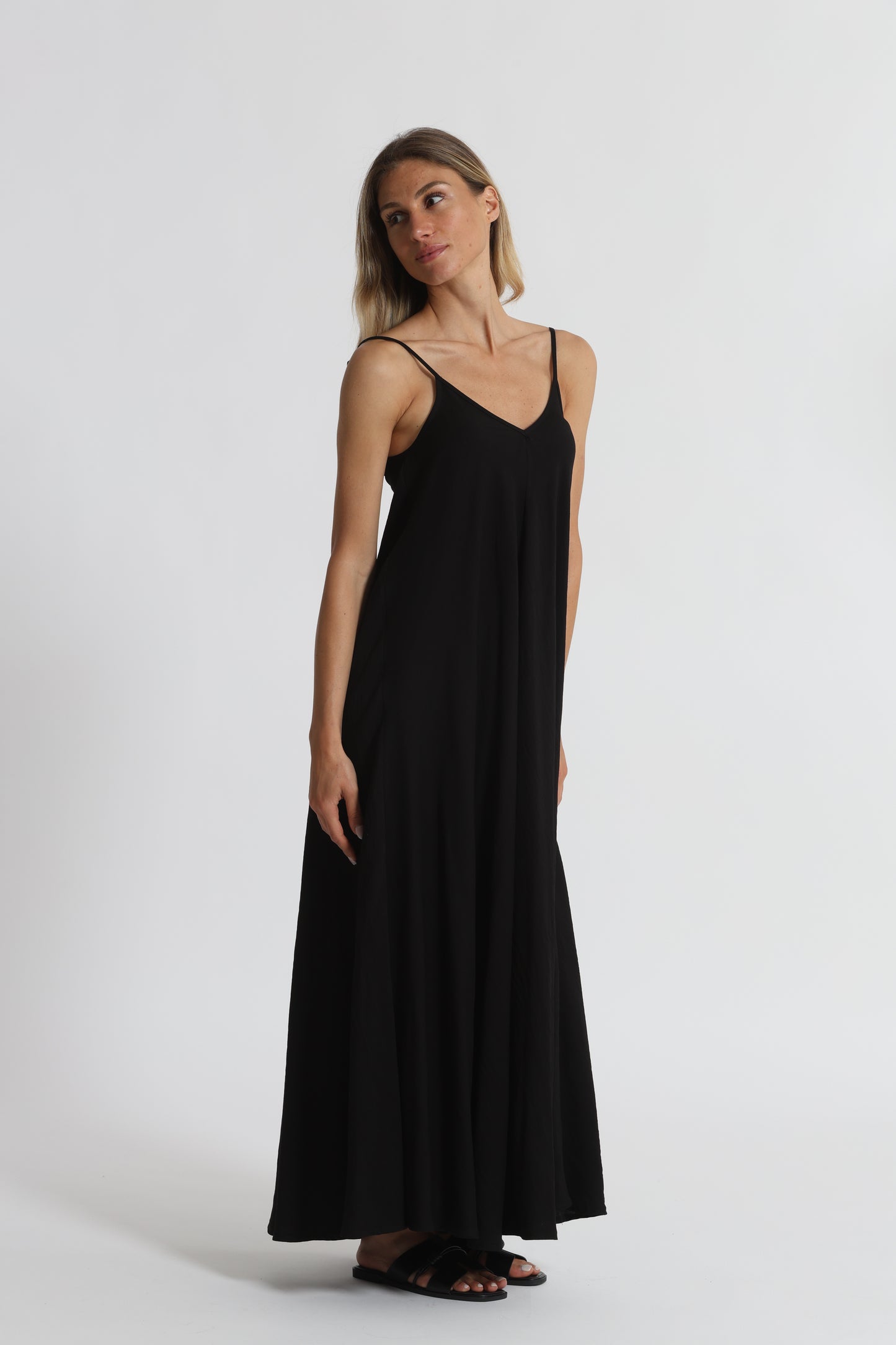ABITO CANOTTA VISCOSA NYLON