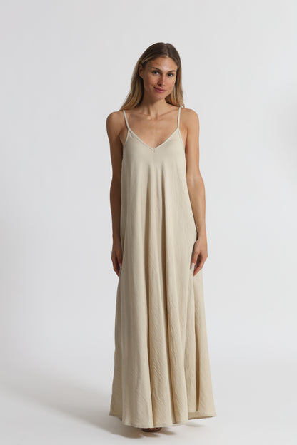 ABITO CANOTTA VISCOSA NYLON