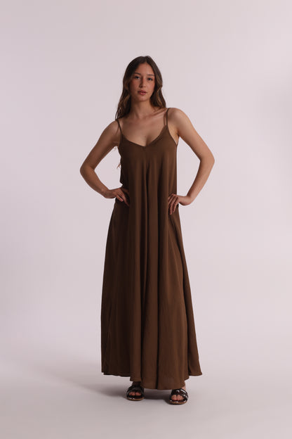 ABITO CANOTTA VISCOSA NYLON
