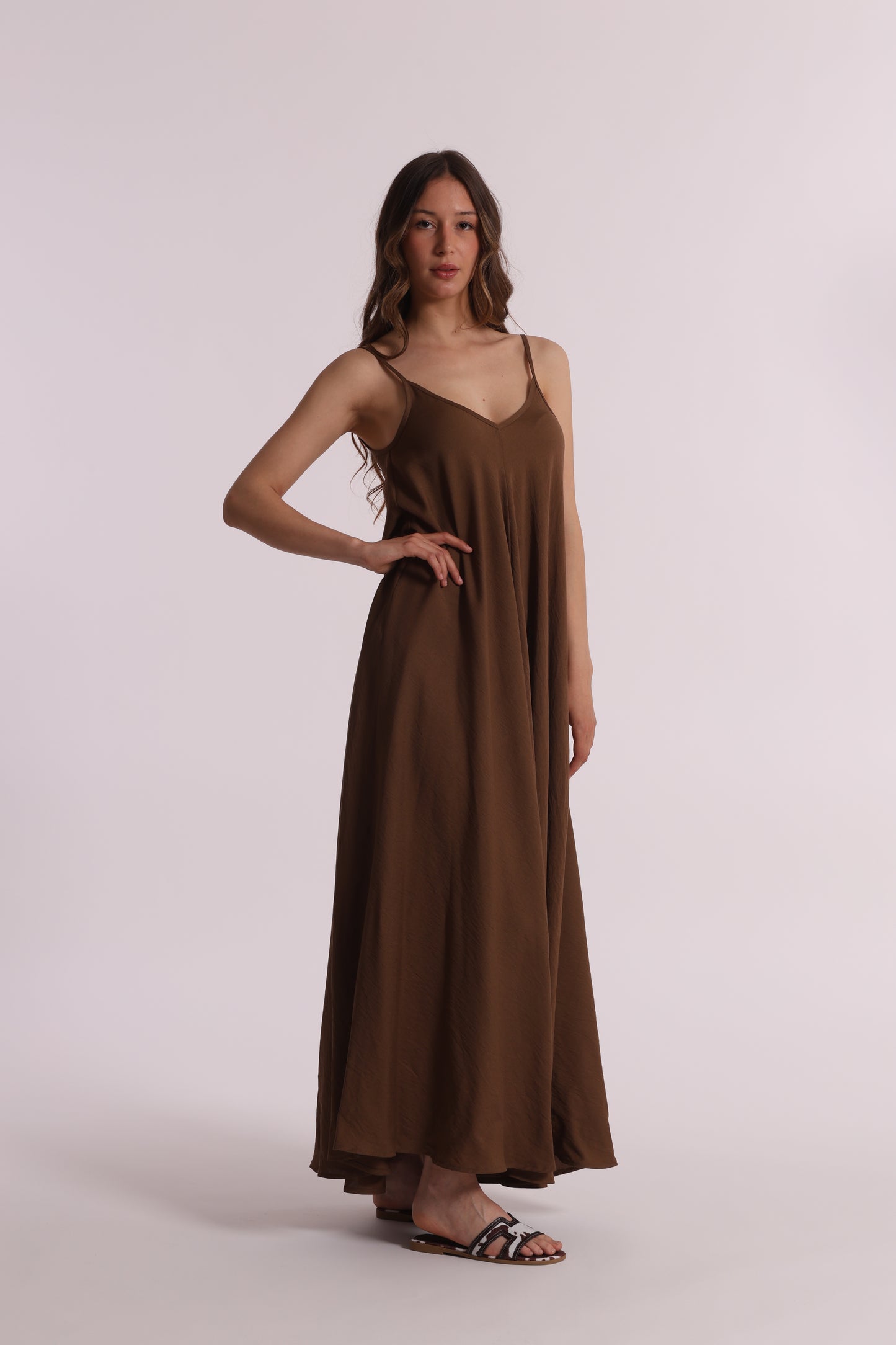 ABITO CANOTTA VISCOSA NYLON
