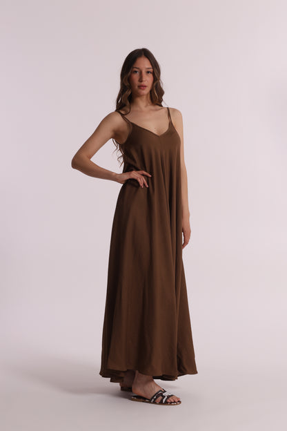 ABITO CANOTTA VISCOSA NYLON