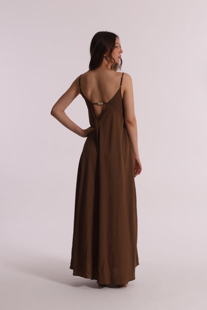 ABITO CANOTTA VISCOSA NYLON