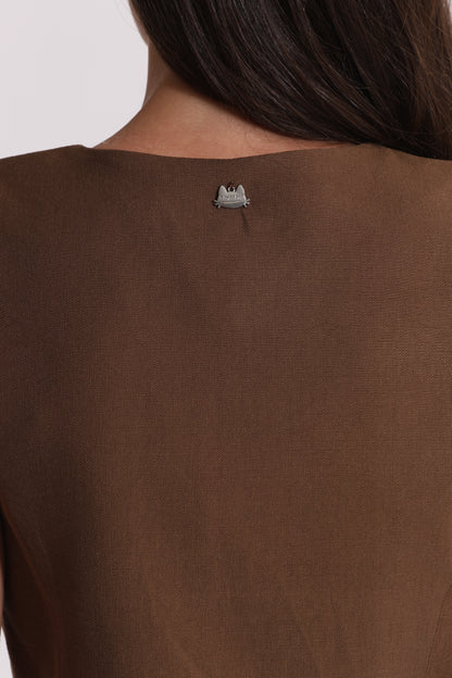 GILET BASIC VISCOSA NYLON