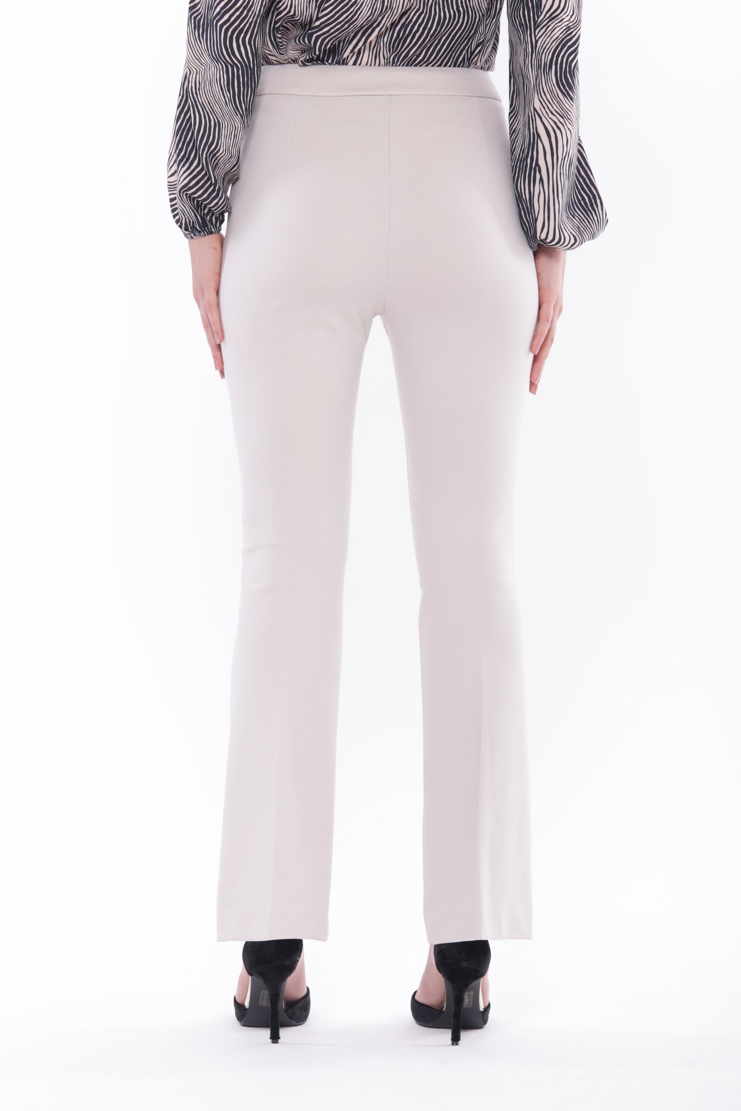 PANTALONE FLARE IN PUNTO MILANO