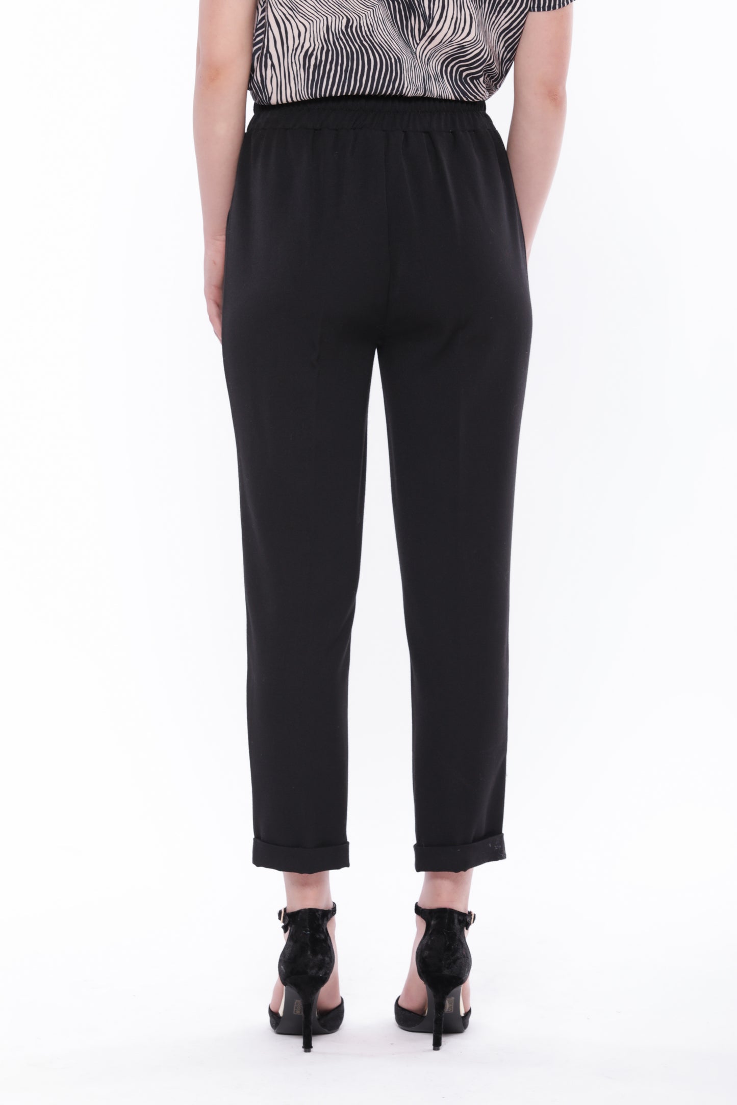 PANTALONE JOGGER IN POLYVISCOSA