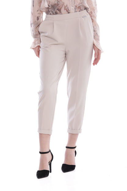 PANTALONE JOGGER IN POLYVISCOSA