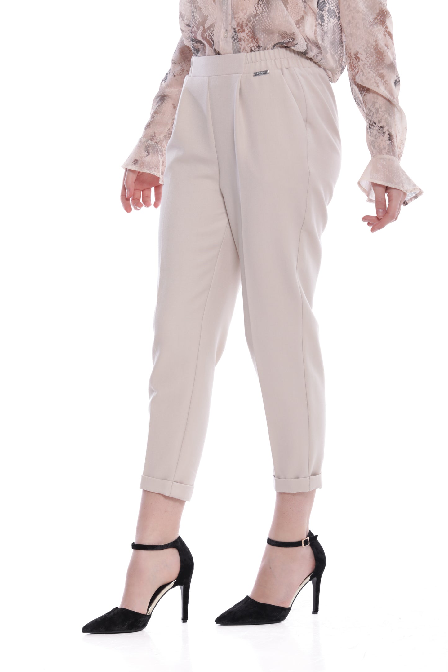 PANTALONE JOGGER IN POLYVISCOSA