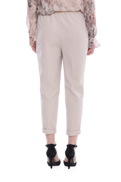 PANTALONE JOGGER IN POLYVISCOSA