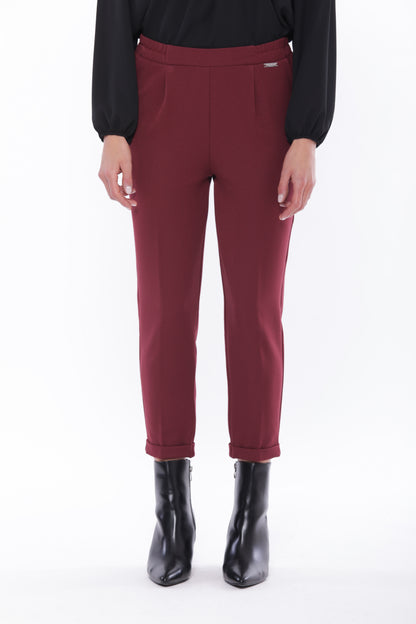 PANTALONE JOGGER IN POLYVISCOSA