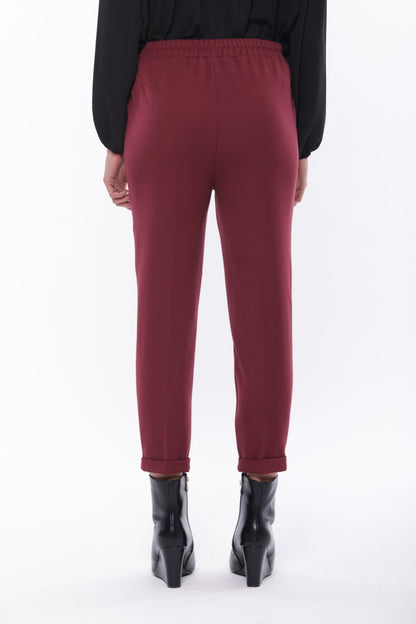 PANTALONE JOGGER IN POLYVISCOSA