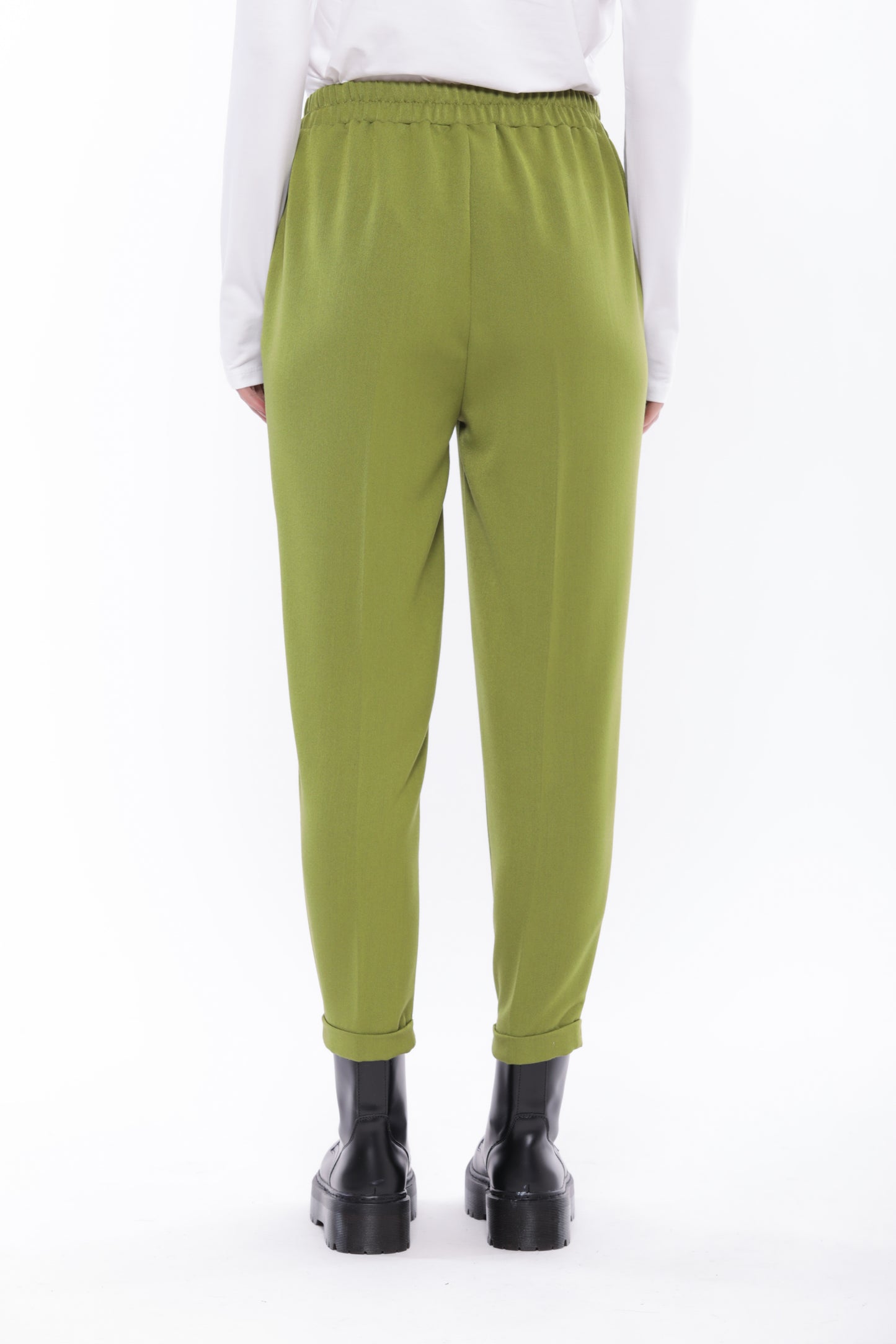 PANTALONE JOGGER IN POLYVISCOSA