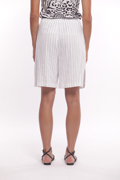 PANTALONE BERMUDA GESSATO