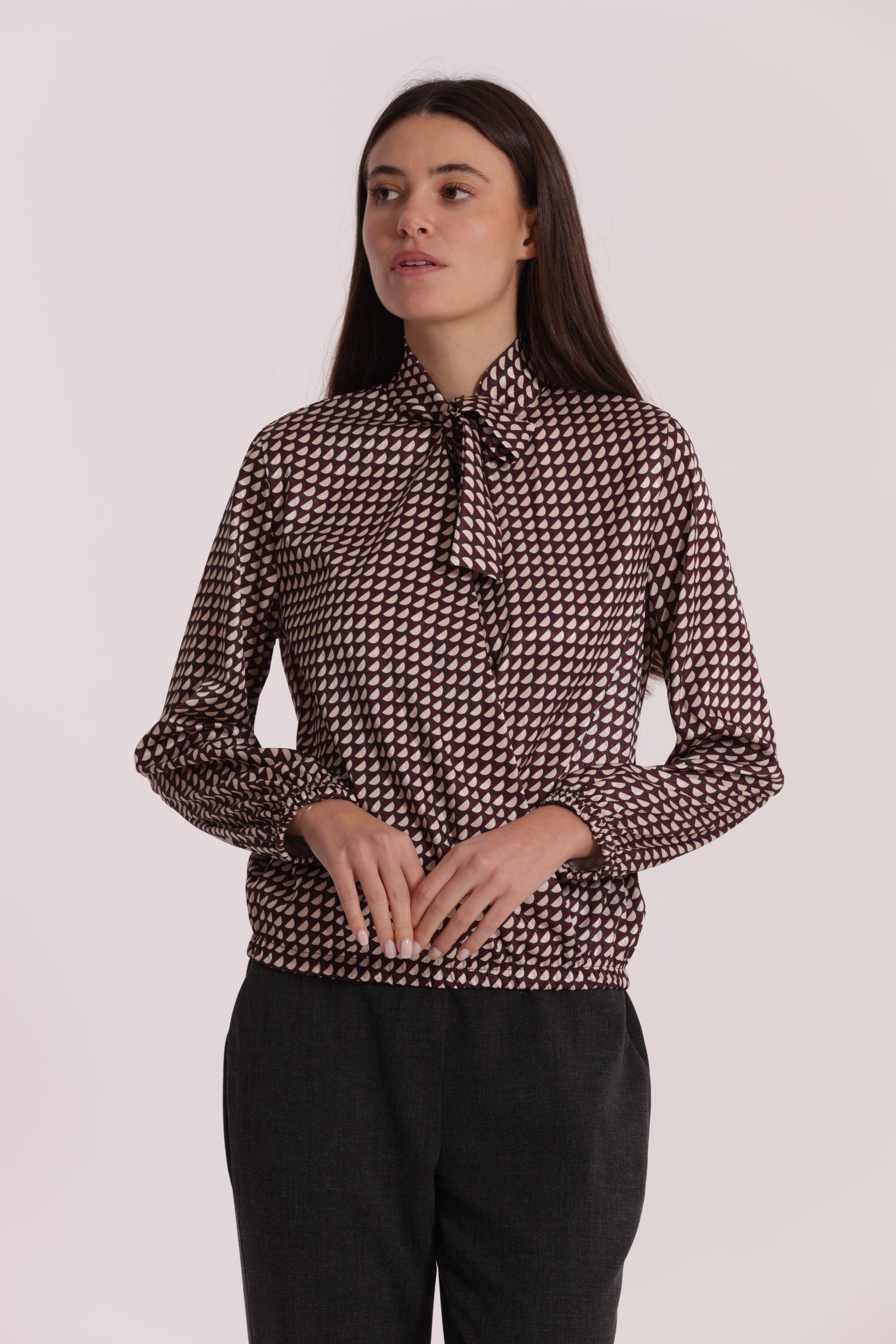 BLUSA CON FUSCIACCA FANTASIA GEO