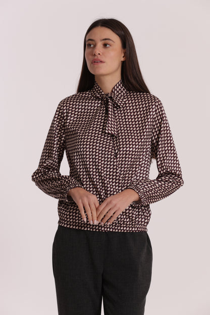 BLUSA CON FUSCIACCA FANTASIA GEO